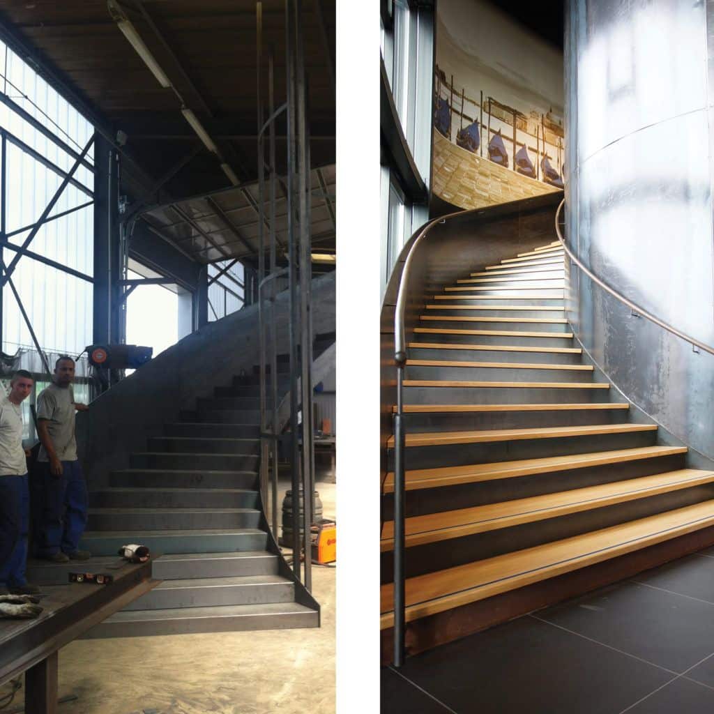 Escalier Monumental - Restaurant - Ville de Rennes