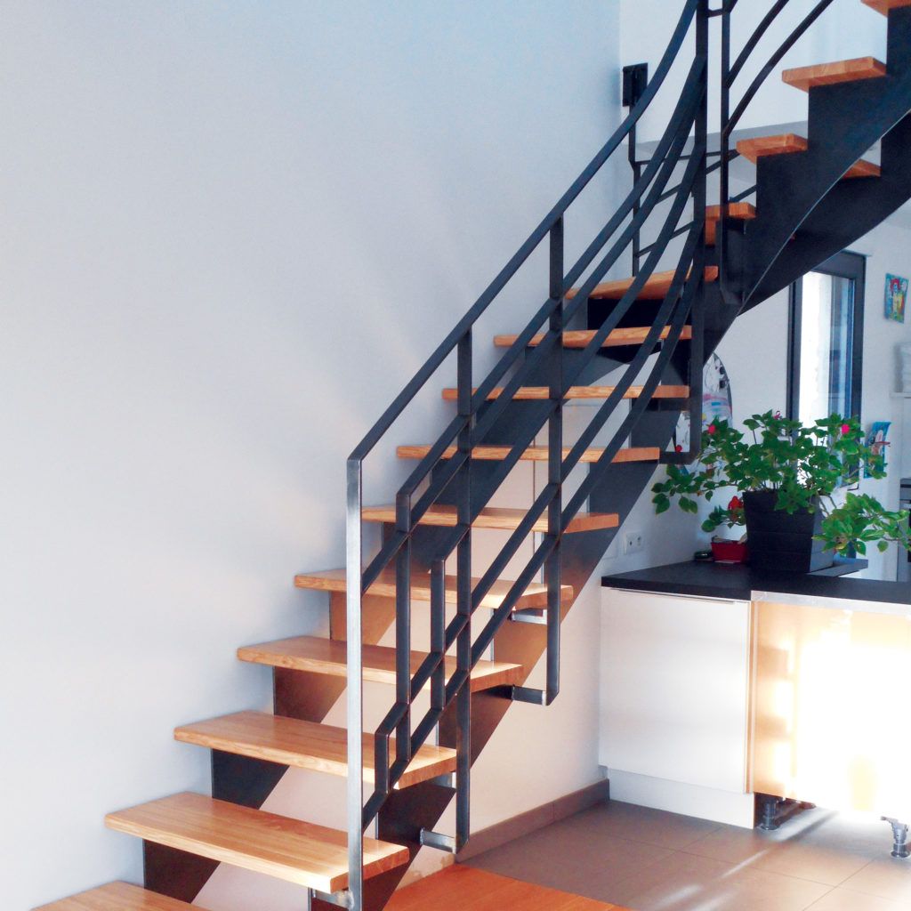 Escalier / Garde Corps - Modèle «Art Déco» -Ville de Binic