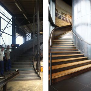 Escalier Monumental - Restaurant - Ville de Rennes