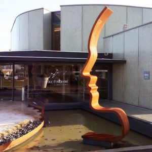 Visages - Œuvre de Erwan Perron -Funérarium de la Ville de Saint Brieuc